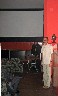 ks. hieromnich mgr D. Awksientijuk, P. Weiss - właściciel kina ACF Dworcowe